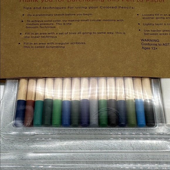 PEN TO PAPER WRITING SUPPLIES-Colored Pencil Set 30 Premium Colors - Picture 5 of 6